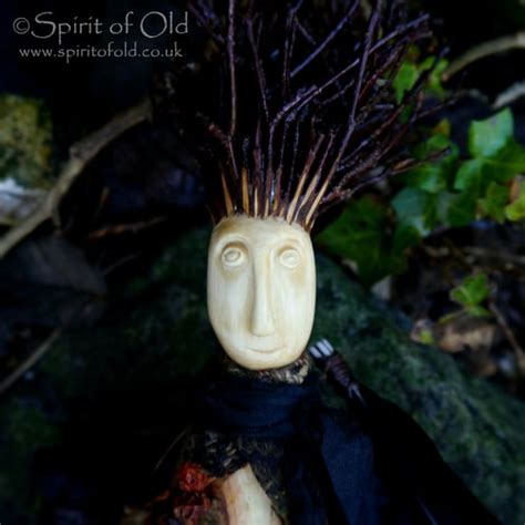 Birch Witchcraft Figurines as Symbols of Protection